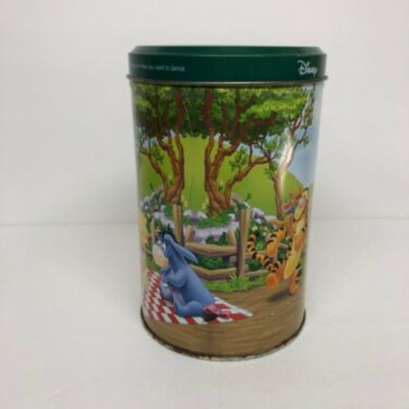 Disney Winnie the Pooh Collectible Tin Can Canister Collector's Series 7 - Picture 4 of 11